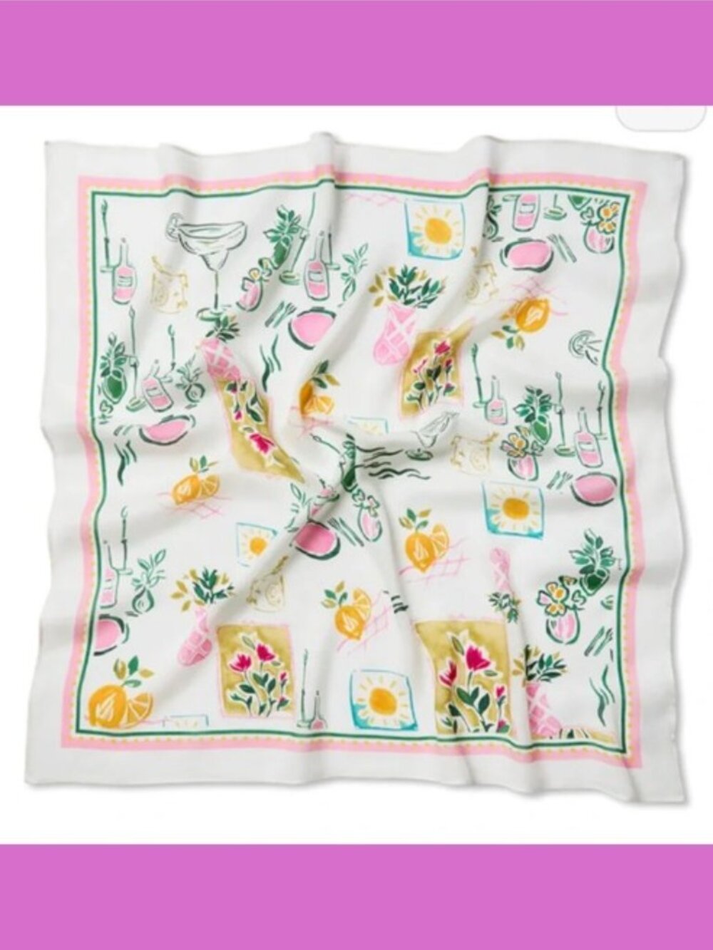 NIB CAbi Frolic Scarf
